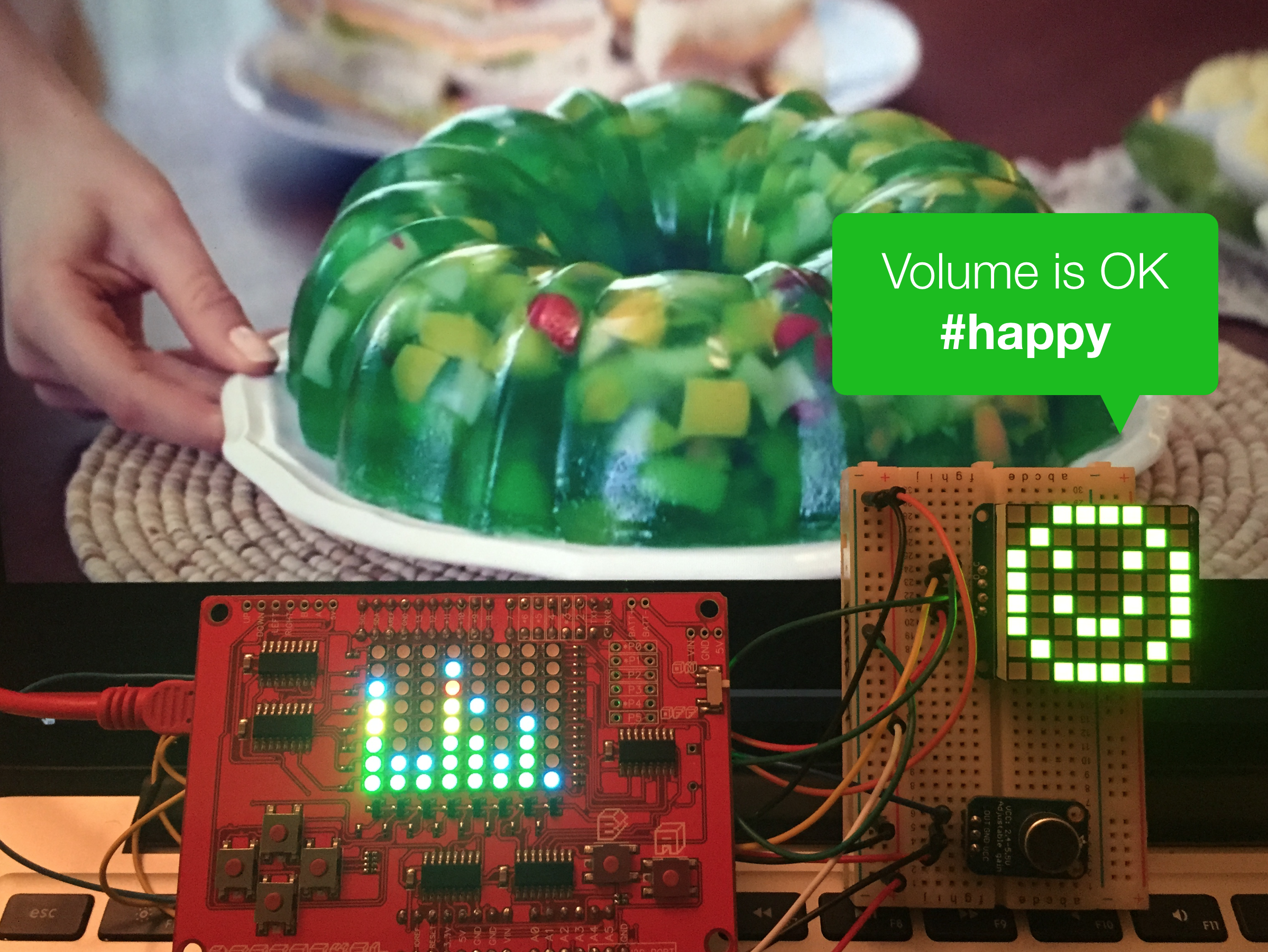 Music Visualizer with Emoticons Using DigiPixel & Arduino