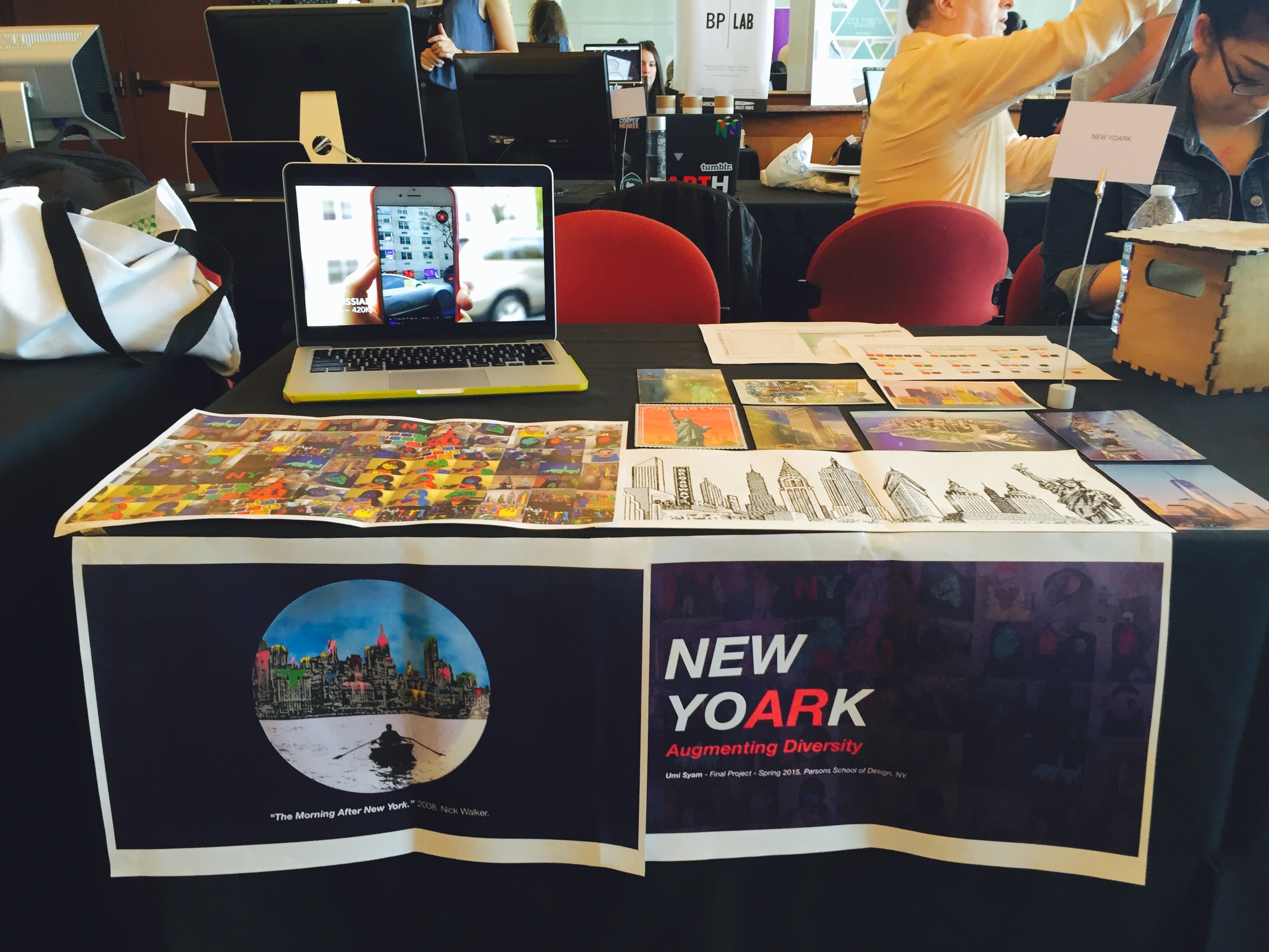 NEW YOARK showcased at NYC Media Lab 2015 .