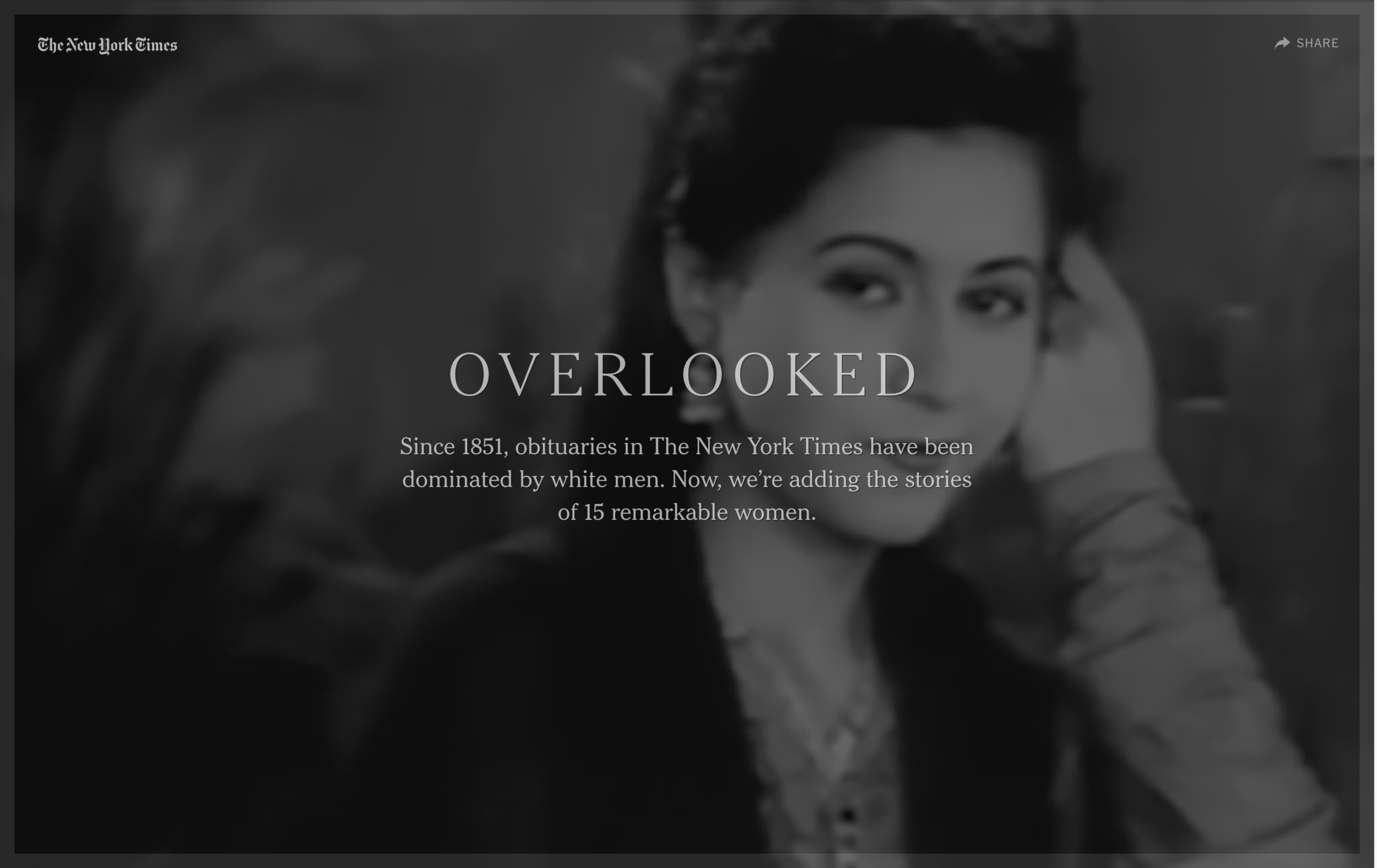 Overlooked No More