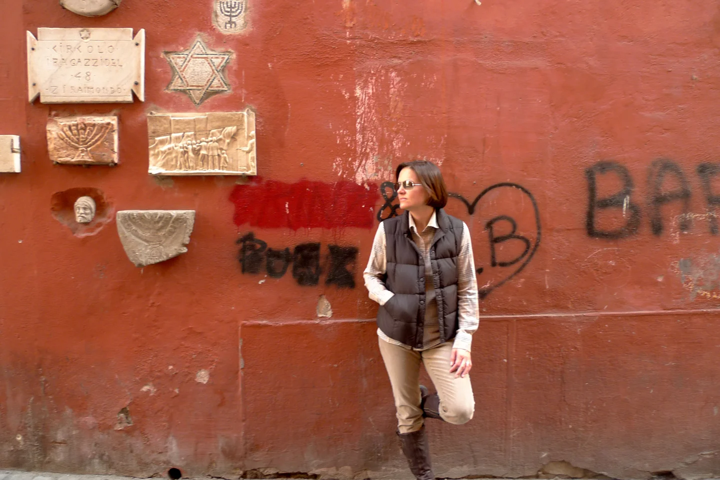 Laura in Jewish Ghetto Rome