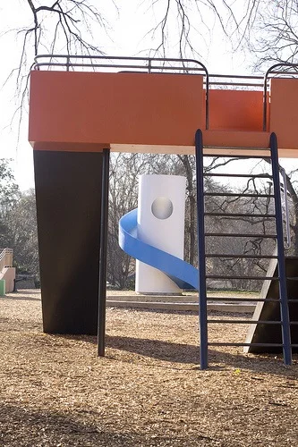  The Noguchi Playscape - one of favorite things about the park. 