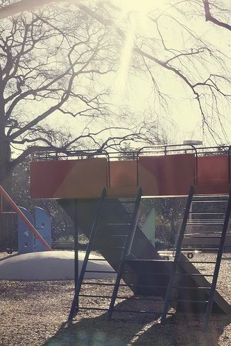  The Noguchi Playscape - one of favorite things about the park.  