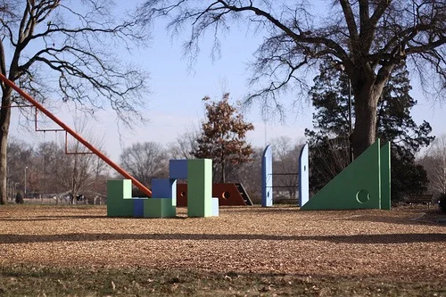  The Noguchi Playscape - one of favorite things about the park. 