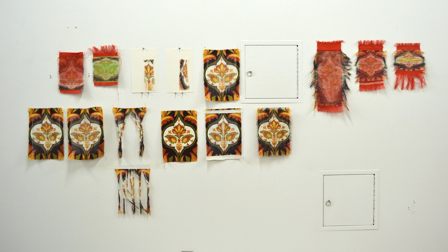 studio wall at Bemis