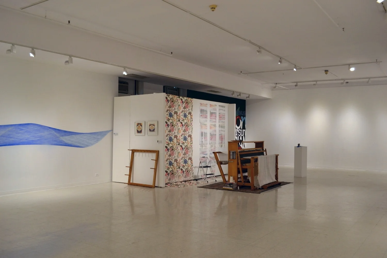 "Drawn out", 2015, Part of SEVEN: A PERFORMATIVE DRAWING PROJECT at Montserrat Gallery