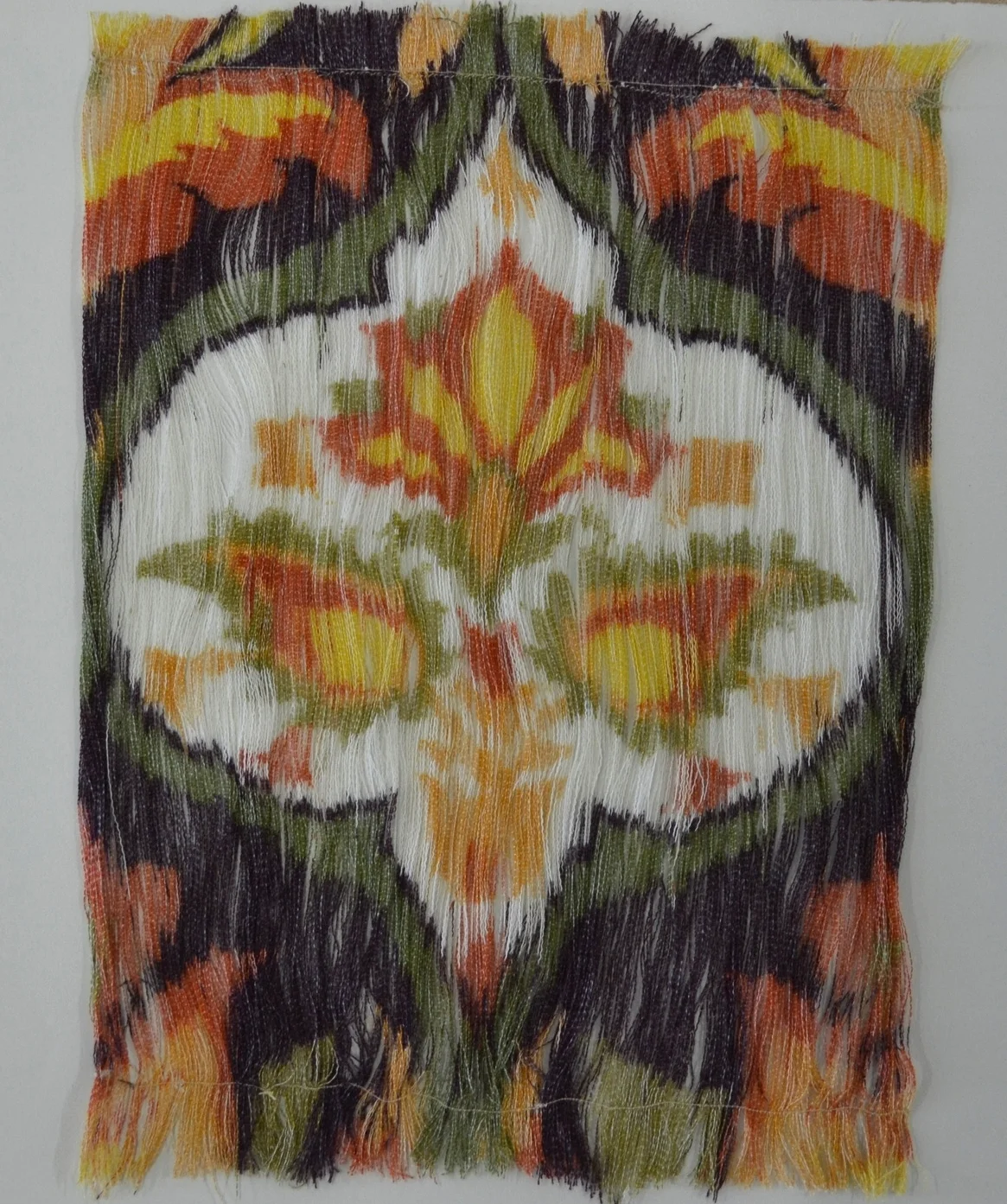 warp and weft a, diptych