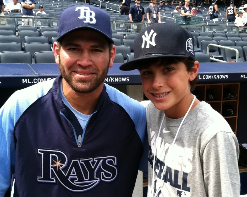 Me with Johnny Damon