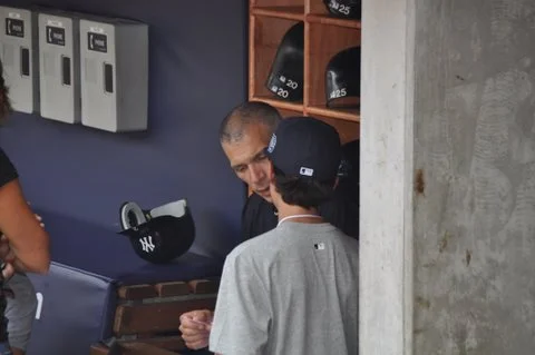 Me with Joe Girardi