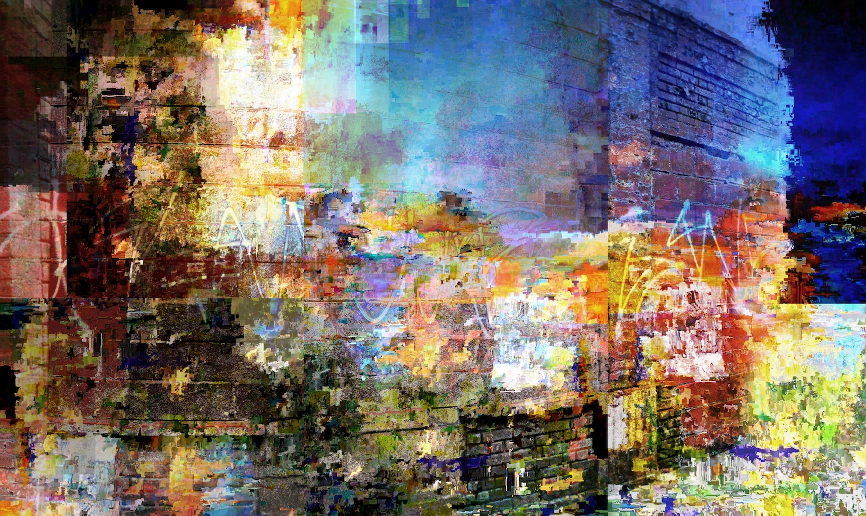 Access/Barrier, Photo Composite, UV Ink on Acrylic, 21"x36"