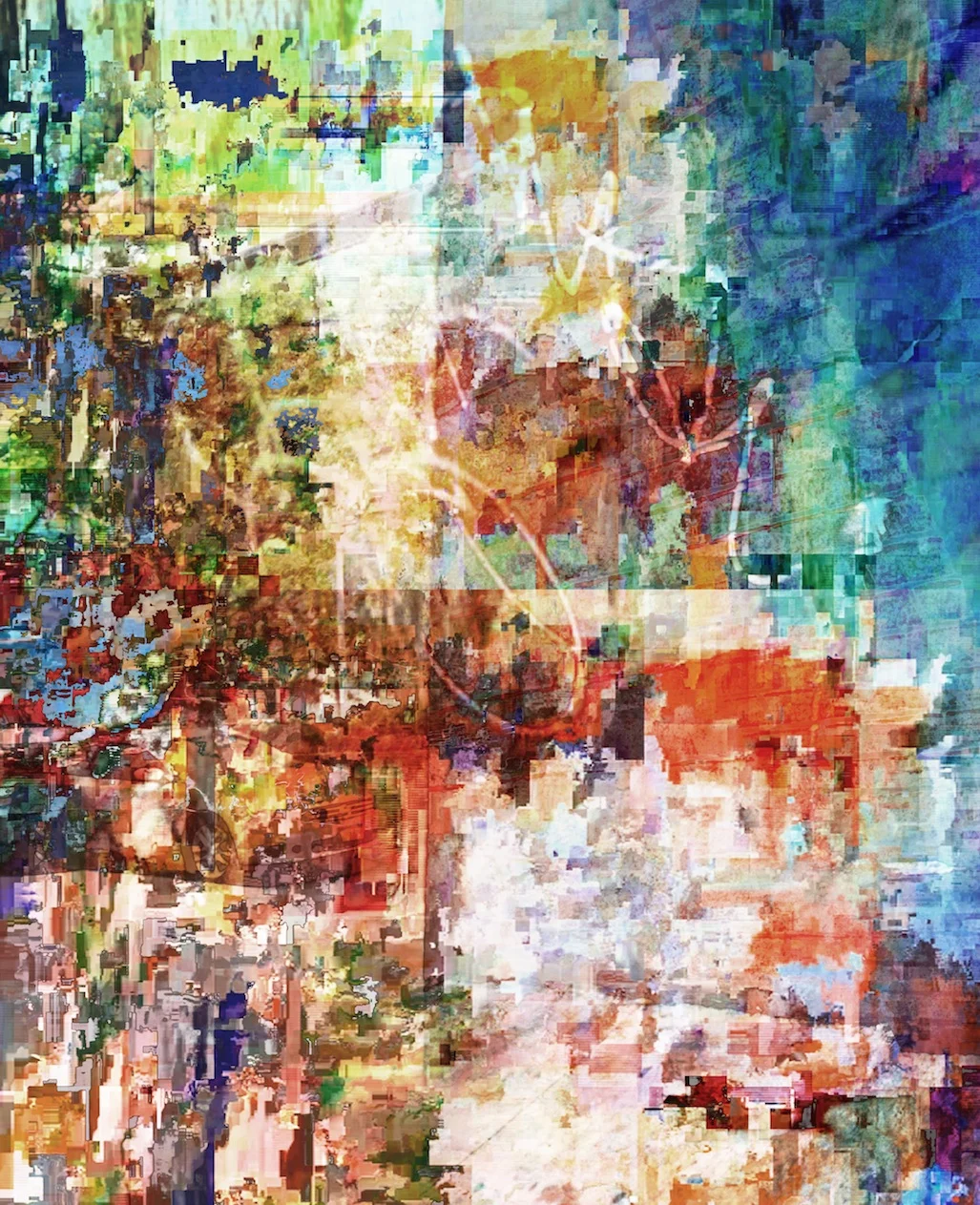 Untitled Street, Photo Composite, UV Ink on Acrylic, 20"x24"