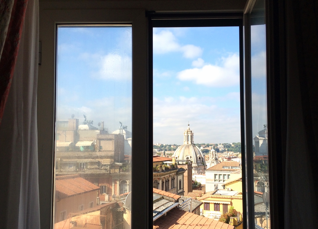 Our view from the window