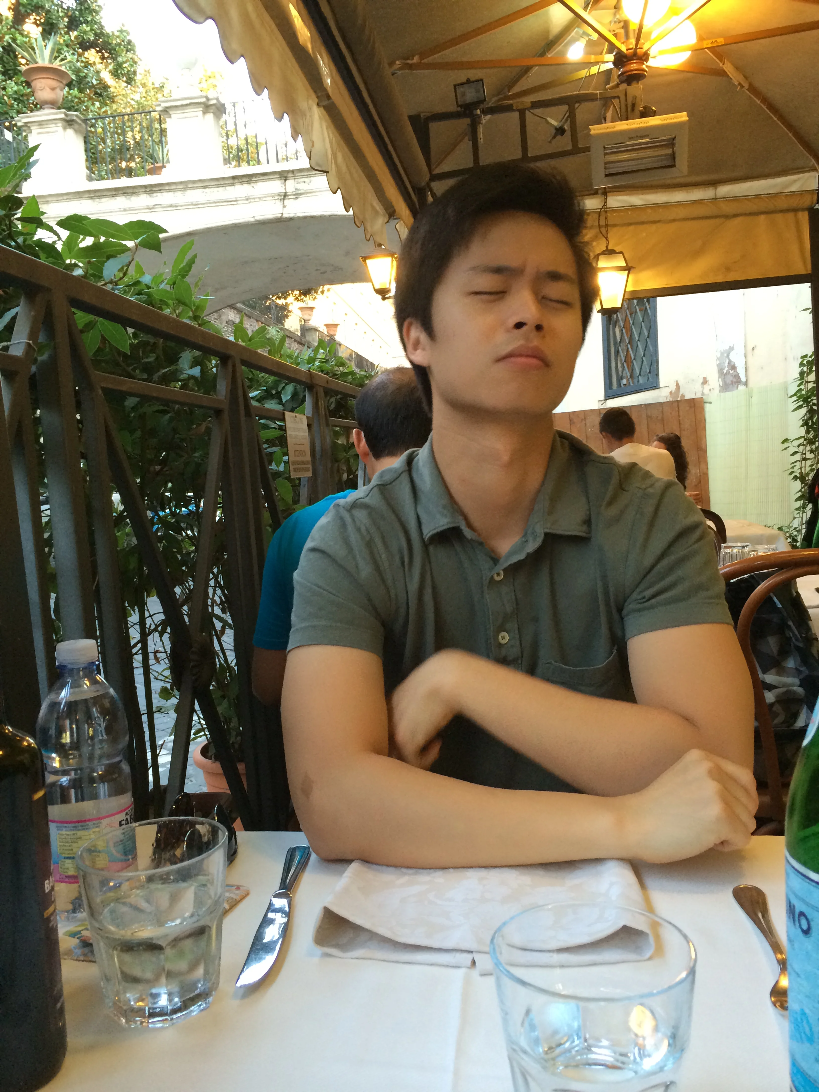 Elias doesn't like taking pictures, which is why I'm always the one in them.