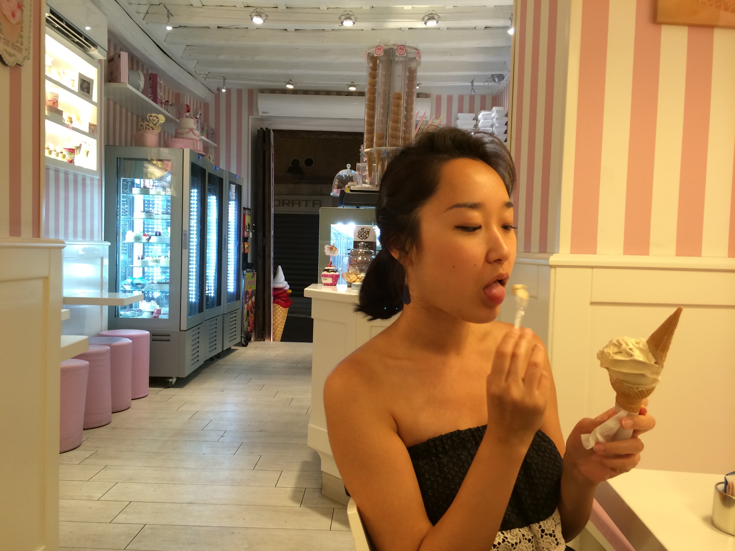 Of course, I had to have gelato one last time.