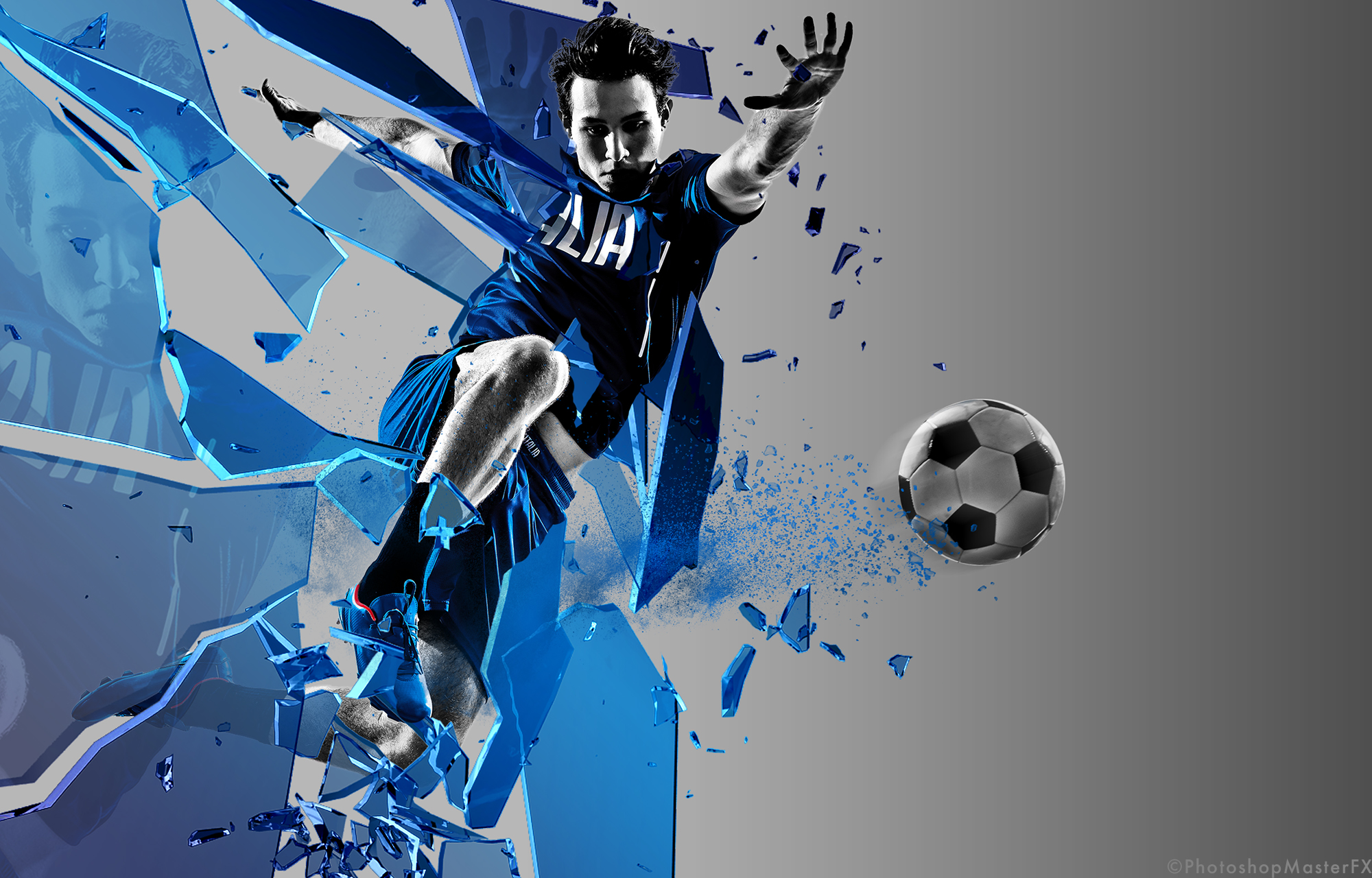 Breaking Through Sports Ad