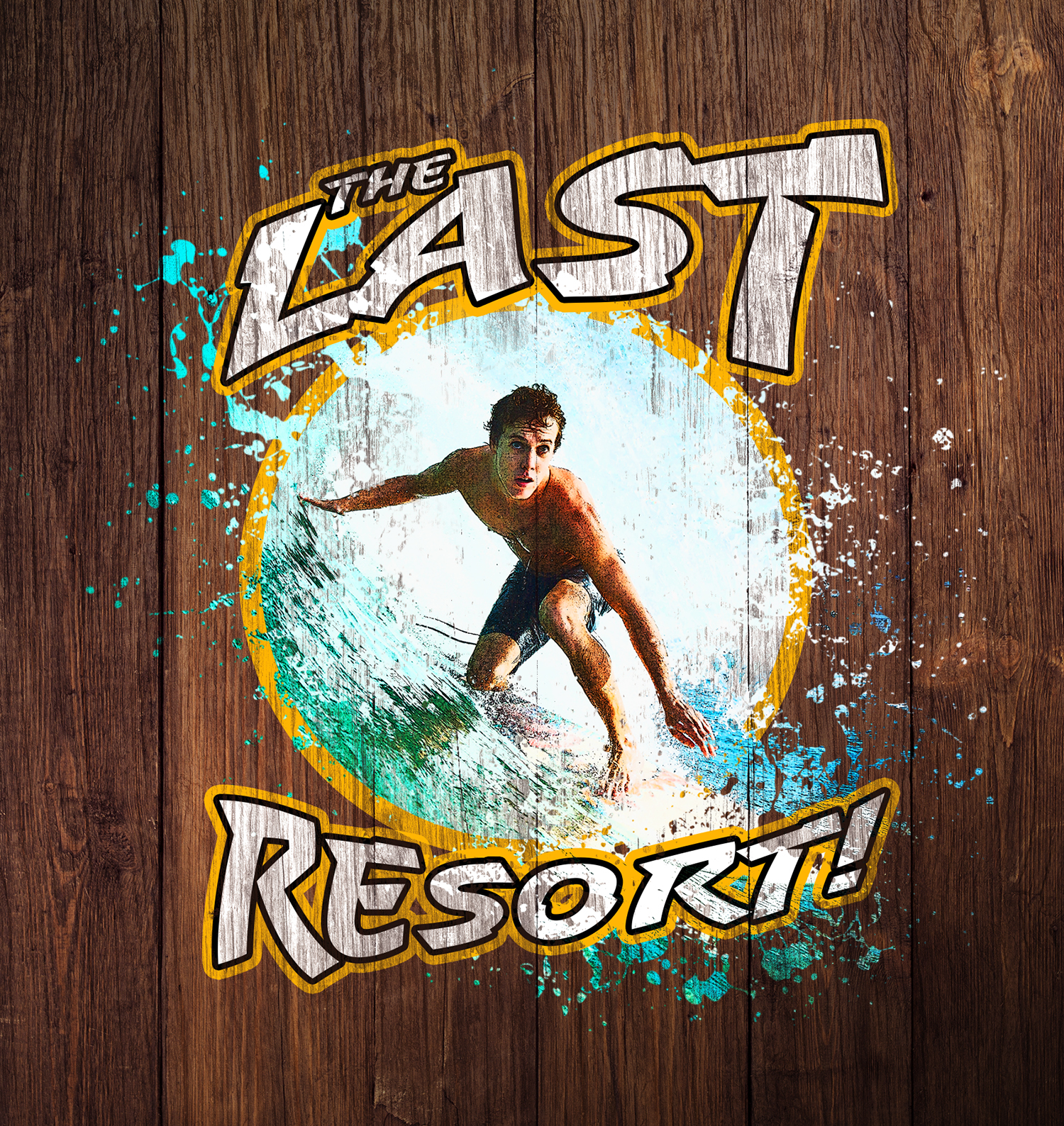 Vintage Surf Logo Design
