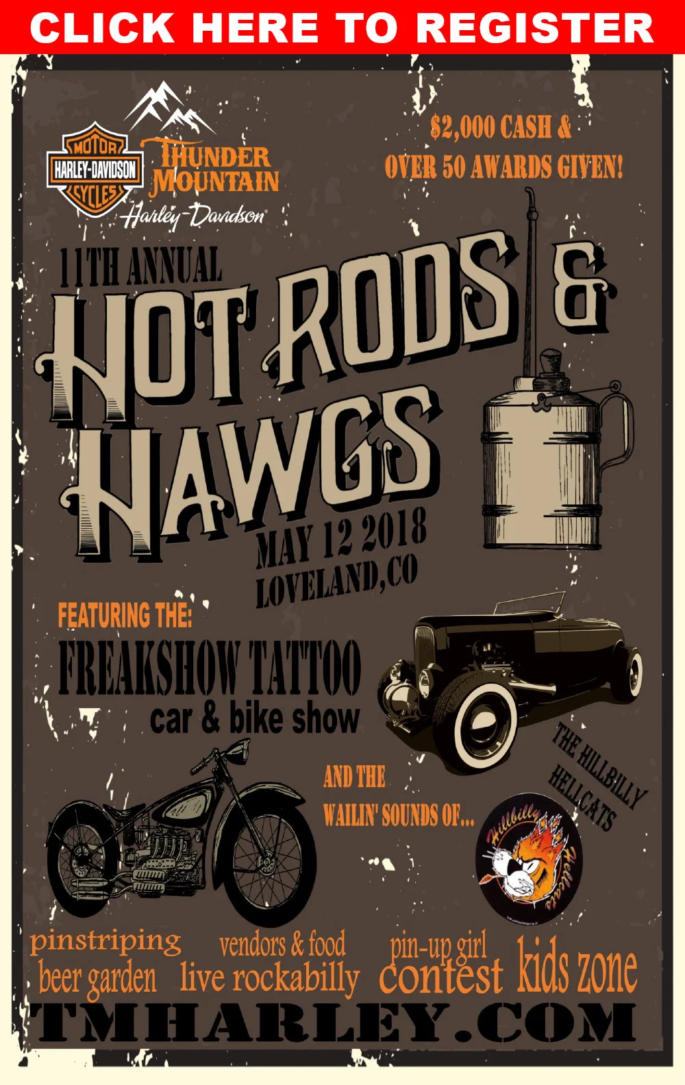 Hot Rods & Wings - Thunder Mountain Harley Davidson