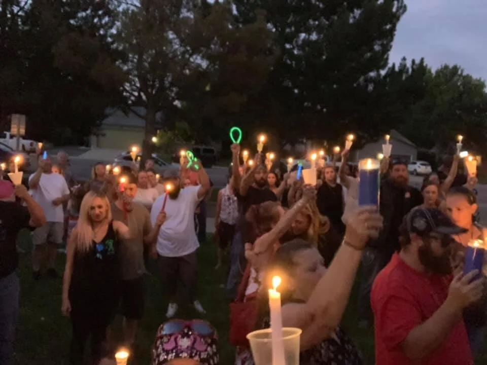 July 19  2019 Candlelight  Vigil for Riley