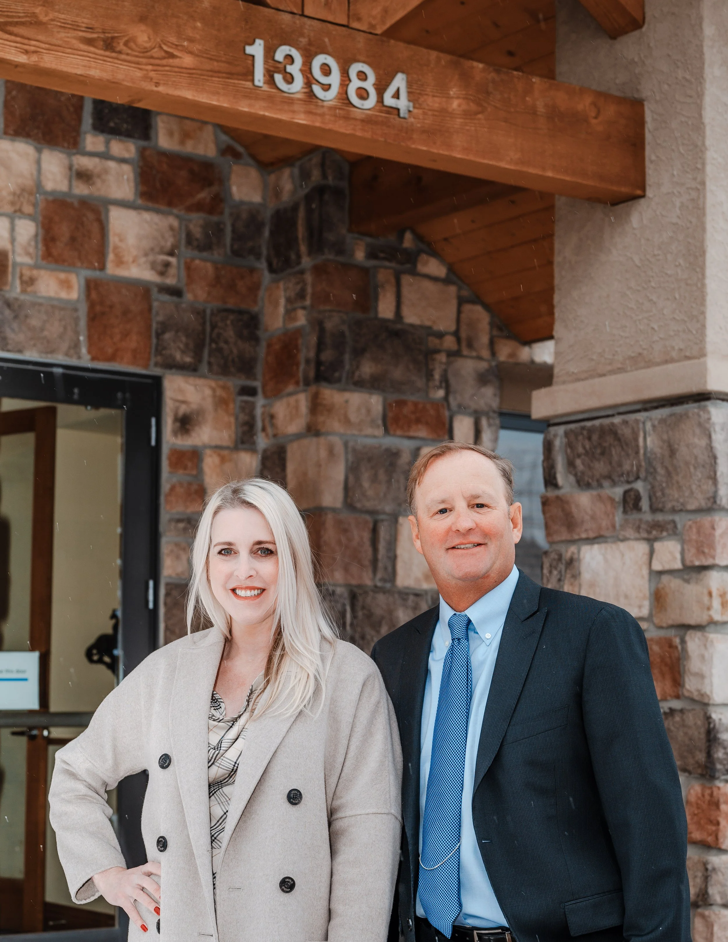 Danielle and Wade infront of office.jpg