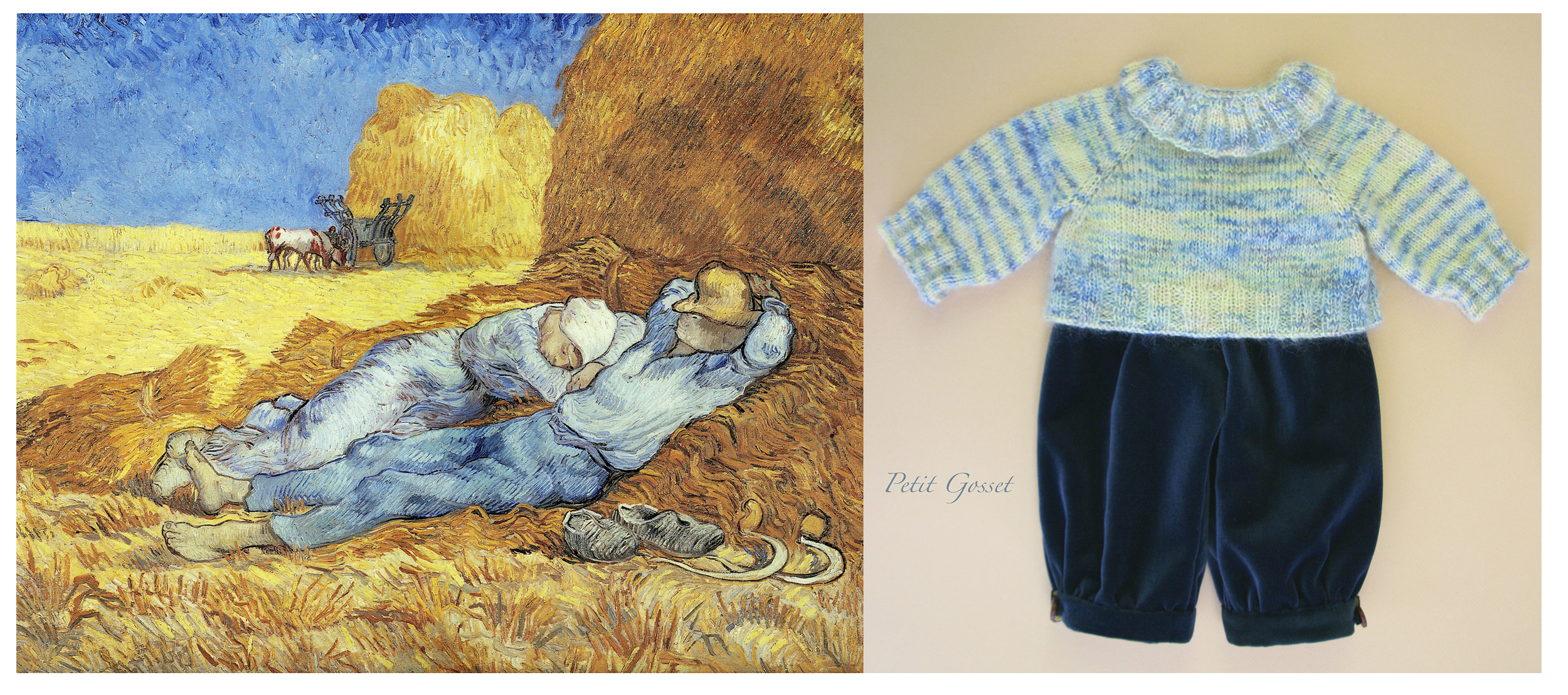 Noon: Rest from work (after Millet), Vincent van Gogh