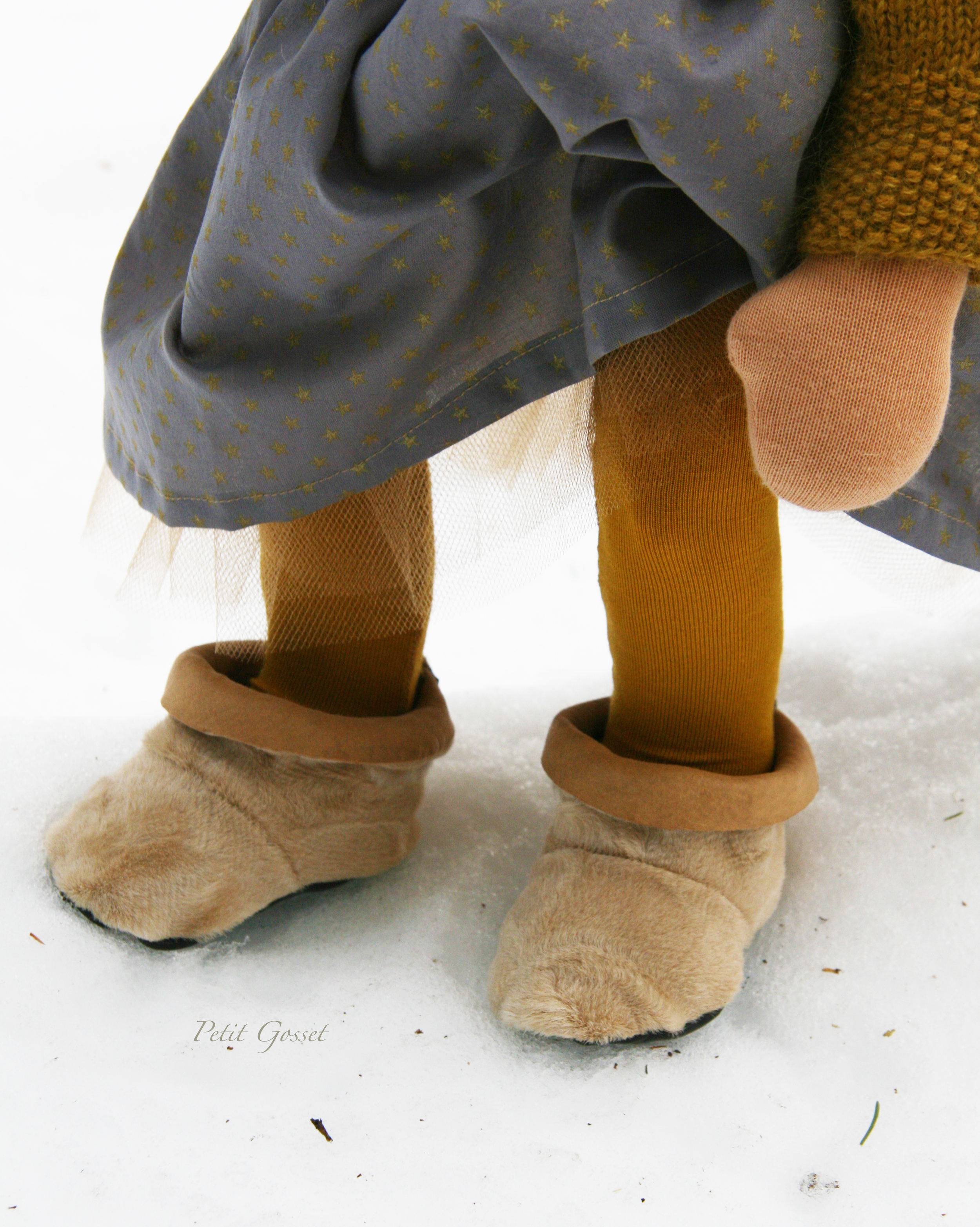 In her winter boots, by PetitGosset