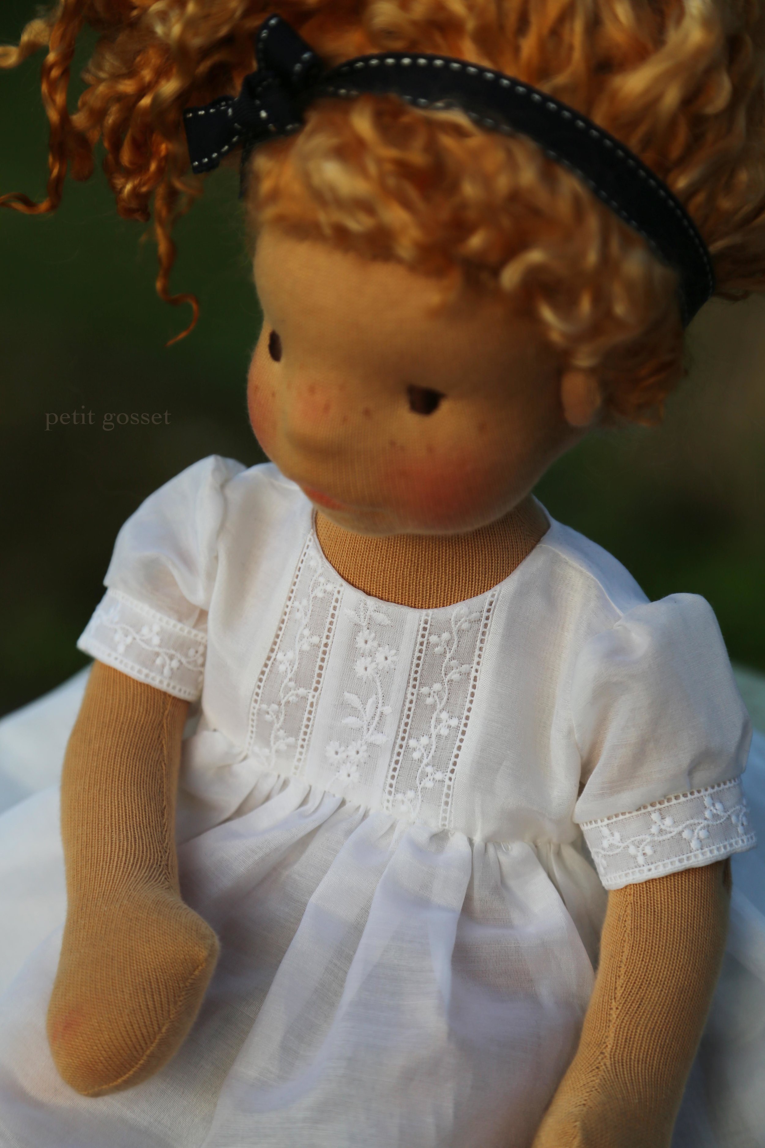 Summer - time for shimmering silk and Swiss embroidered cotton
