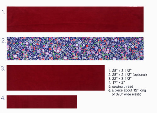 Tutorial paso a paso sobre cómo coser una falda escalonada para una muñeca de 18 ", por Petit Gosset