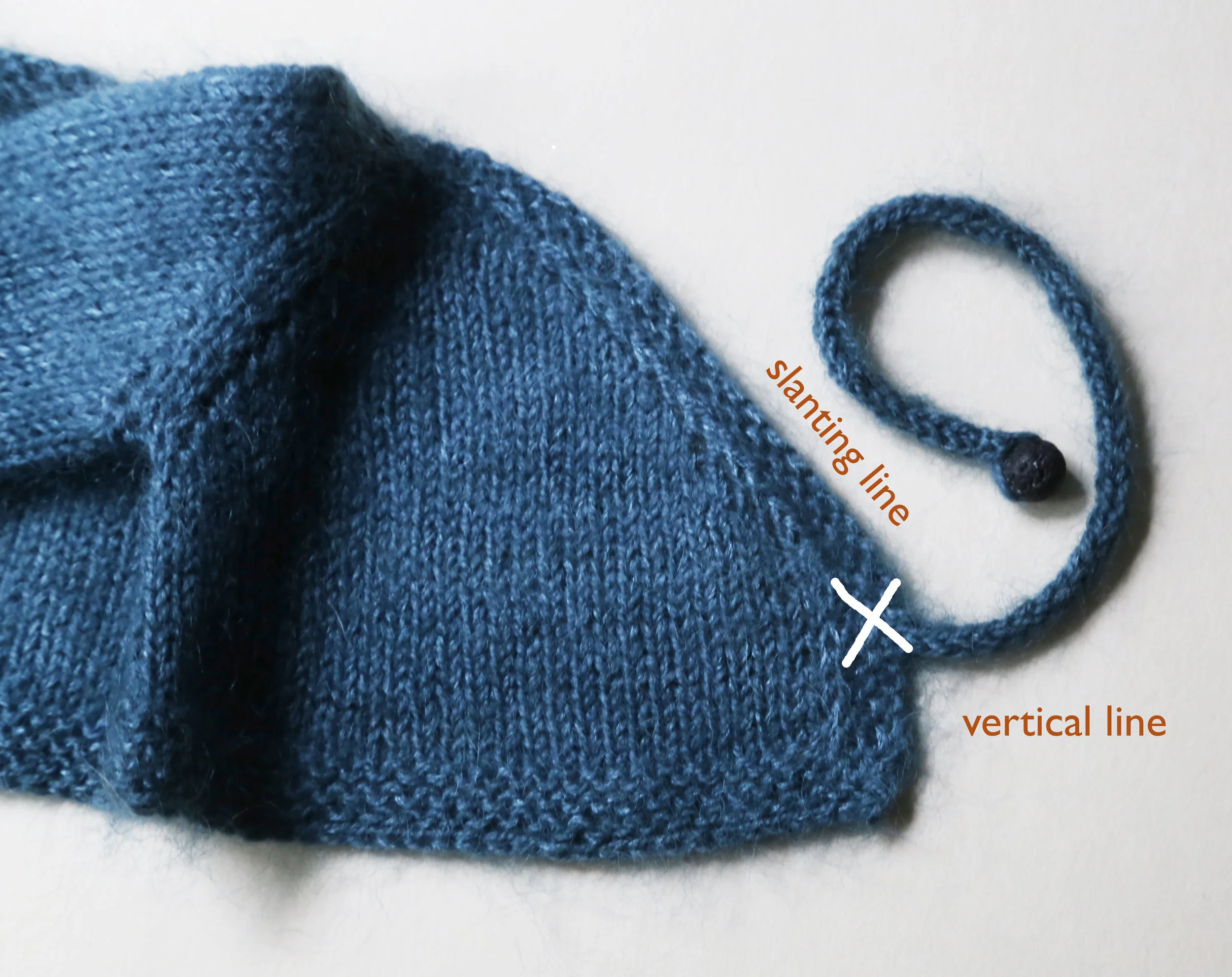 Find the correct position on the garment.