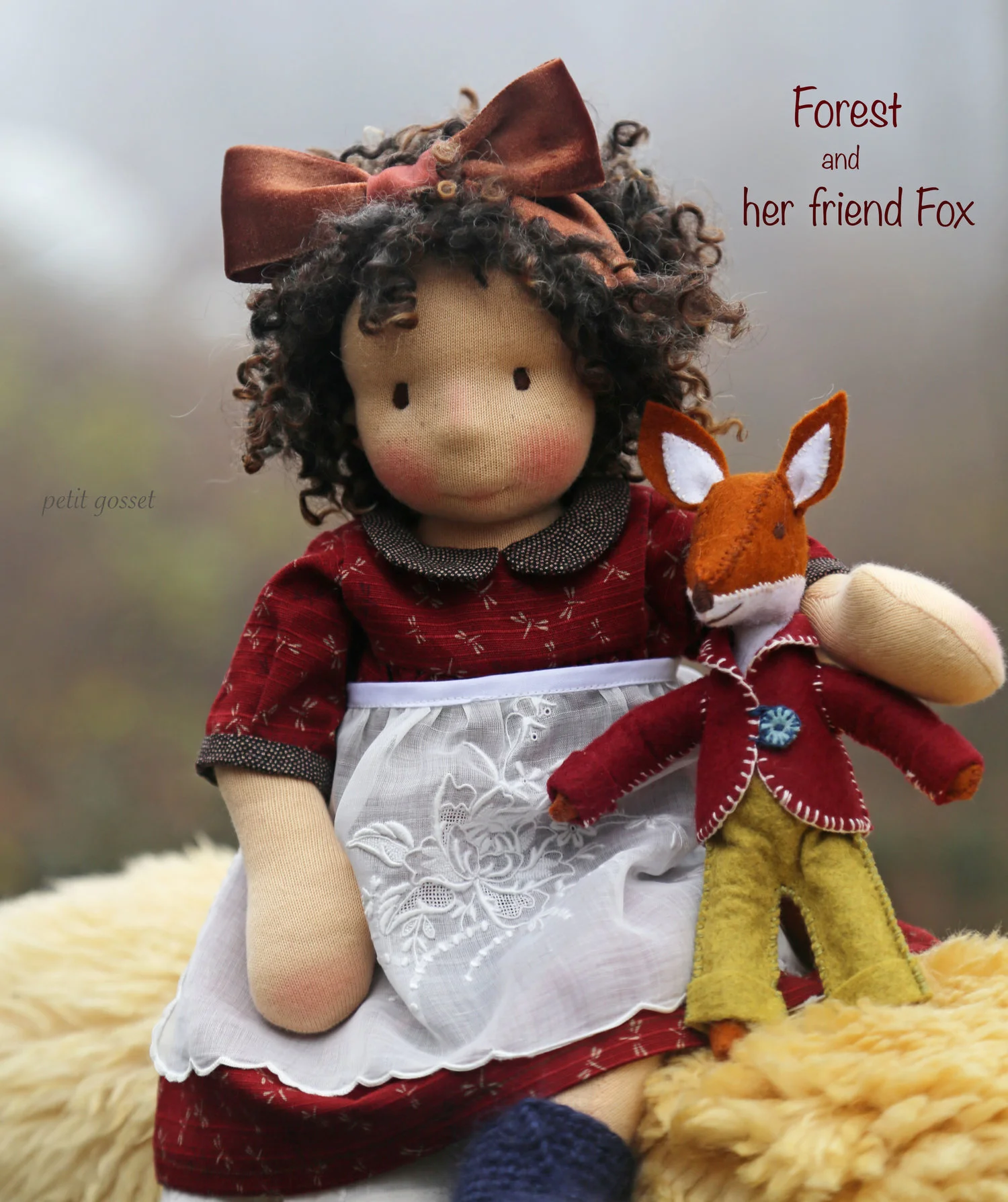 Forest and her Friend Fox