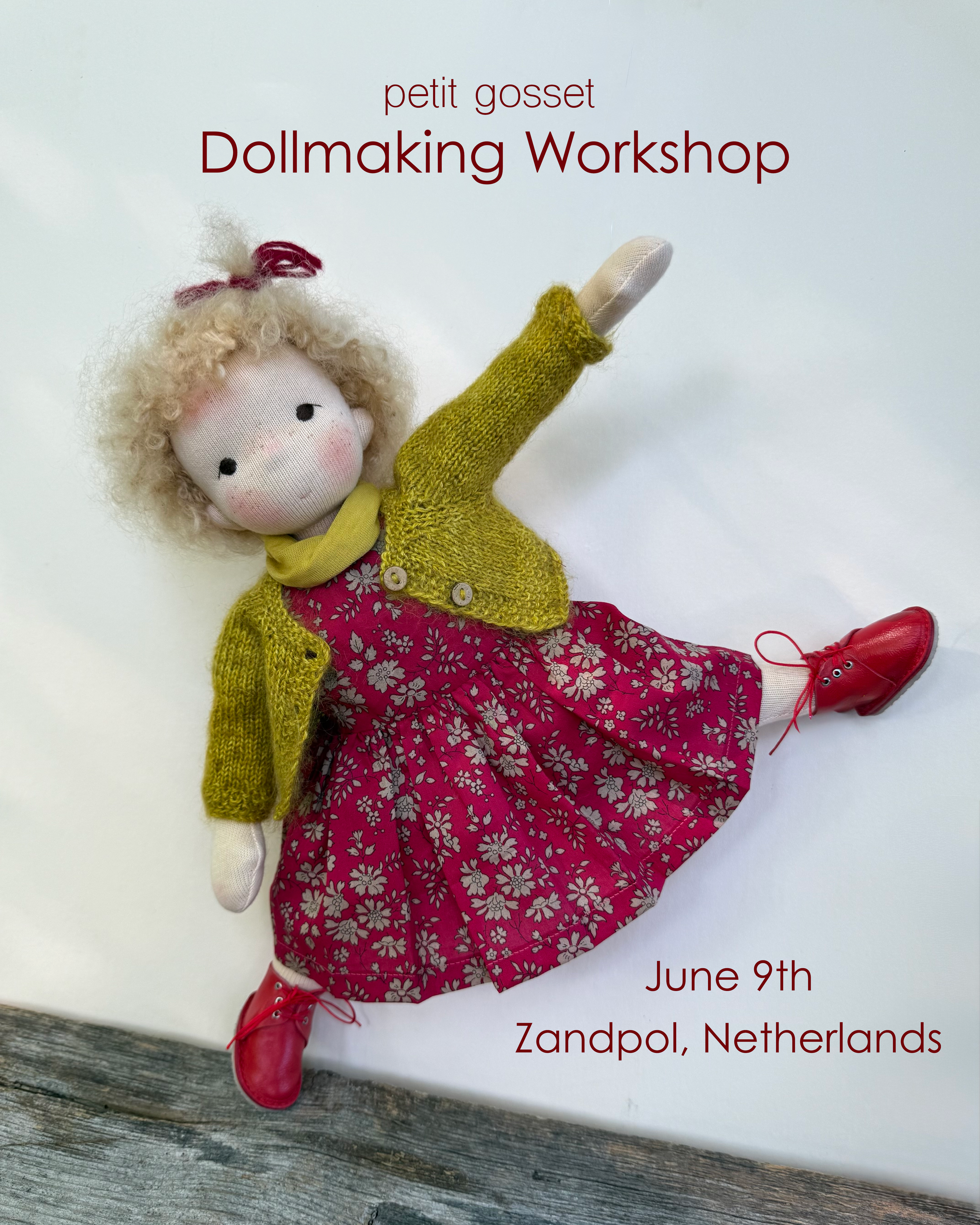 Dollmaking Workshop - Zandpol, Netherlands - October 9