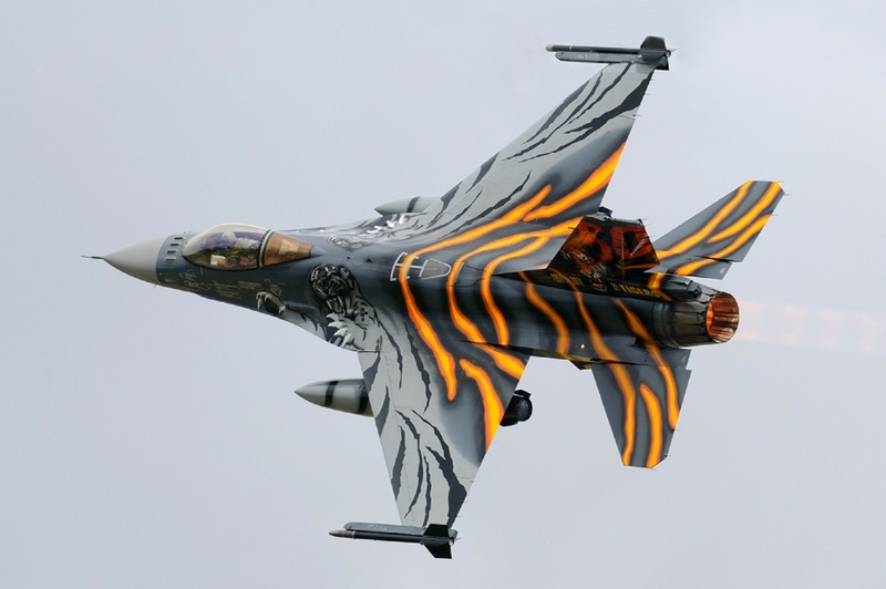 A catted-up F-16