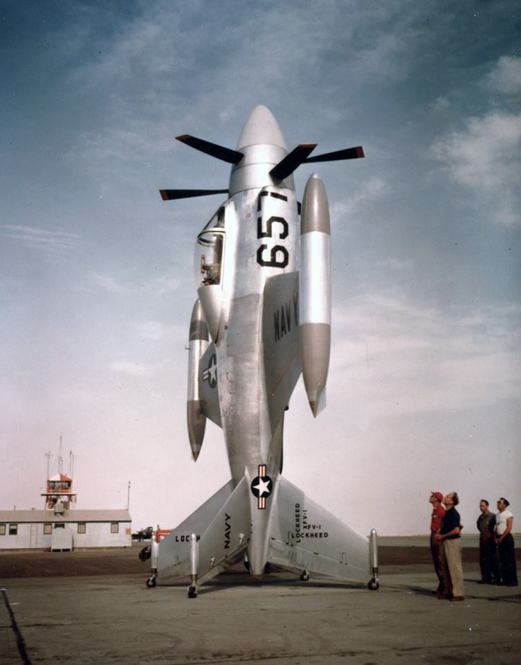 Lockheed XFV vertical takeoff and landing fighter