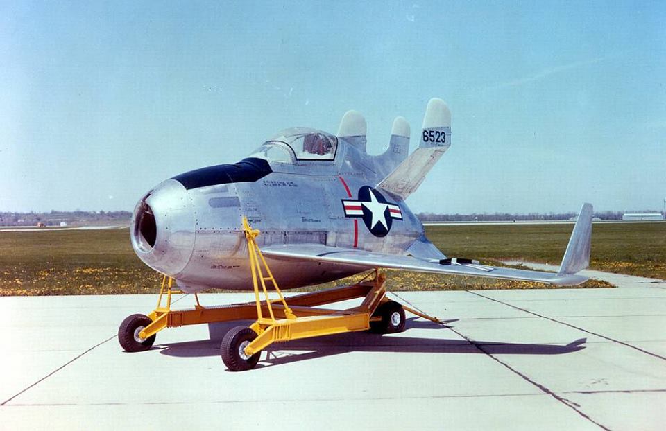 The totally badass McDonnell XF-85 Goblin: