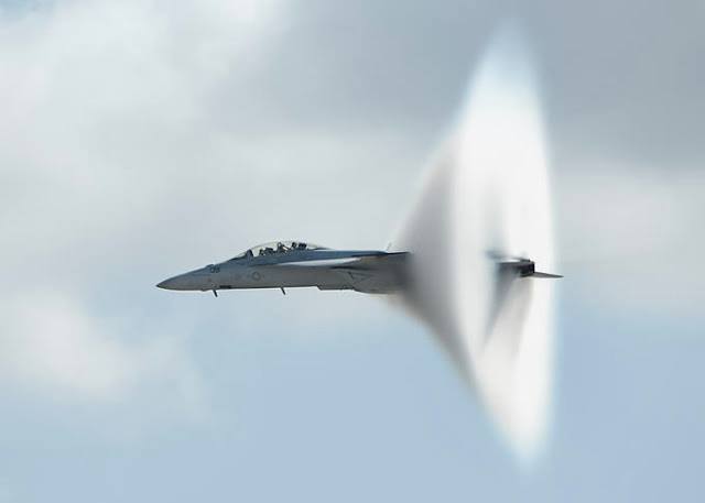 FA-18 gives good cone