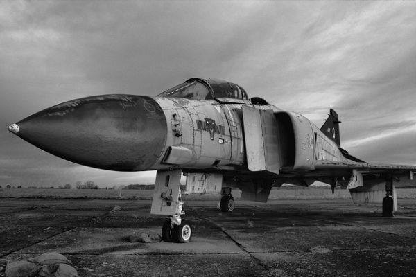 Looking for a fixer-upper F-4 Phantom? This little number's sitting in the boneyard at Davis-Monthan AFB…