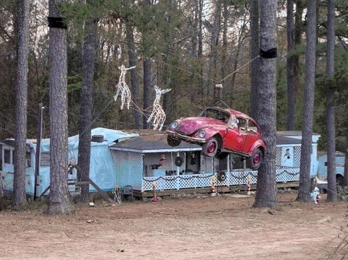 Recent attempt in Georgia to make a flying car. As Churchill said, "Never, never, never, never give up."