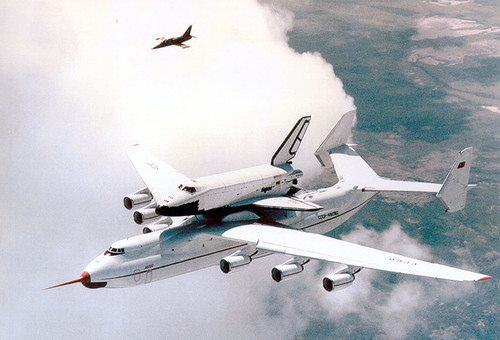 The Russians' bold, original, totally not-a-copy-of-anything-American Buran spacecraft