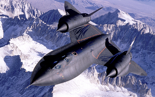 Once a Spy features a variant of the SR-71 Blackbird