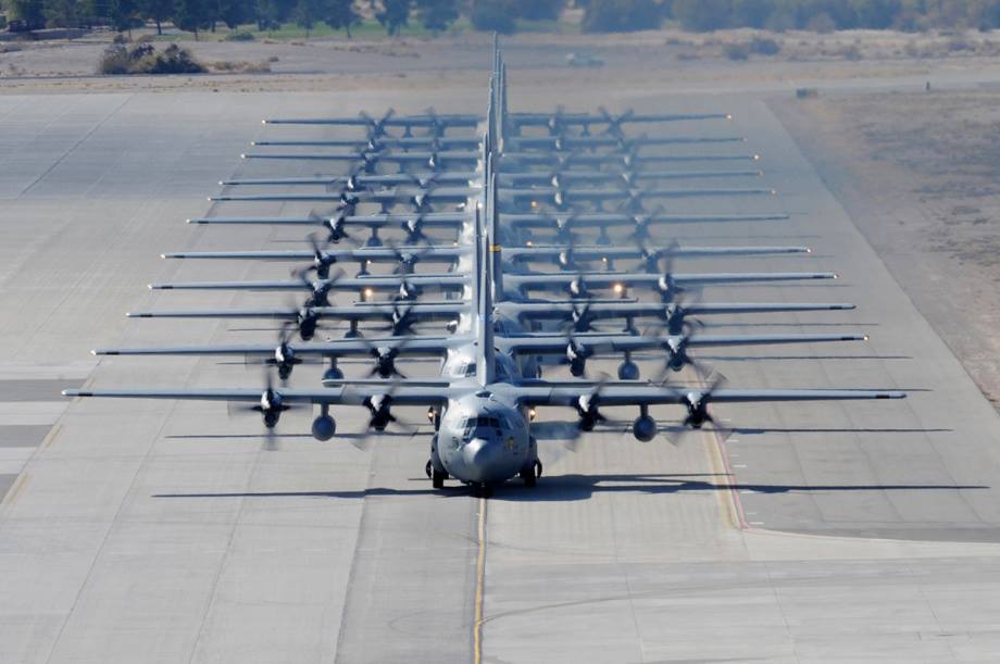 C-130s 