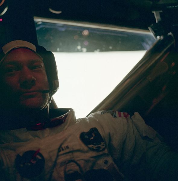 Buzz Aldrin, post moonwalk. SOURCE: Wikipedia.