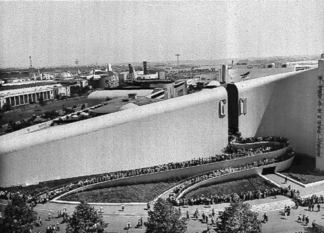 Bel Geddes's 1939 World's Fair pavilion