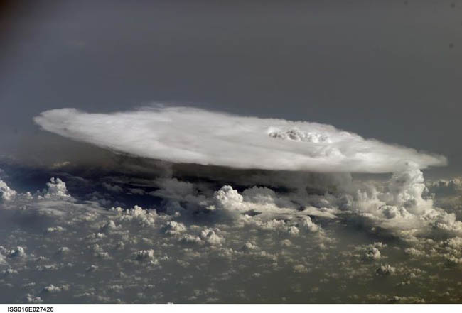 Seen from the International Space Station