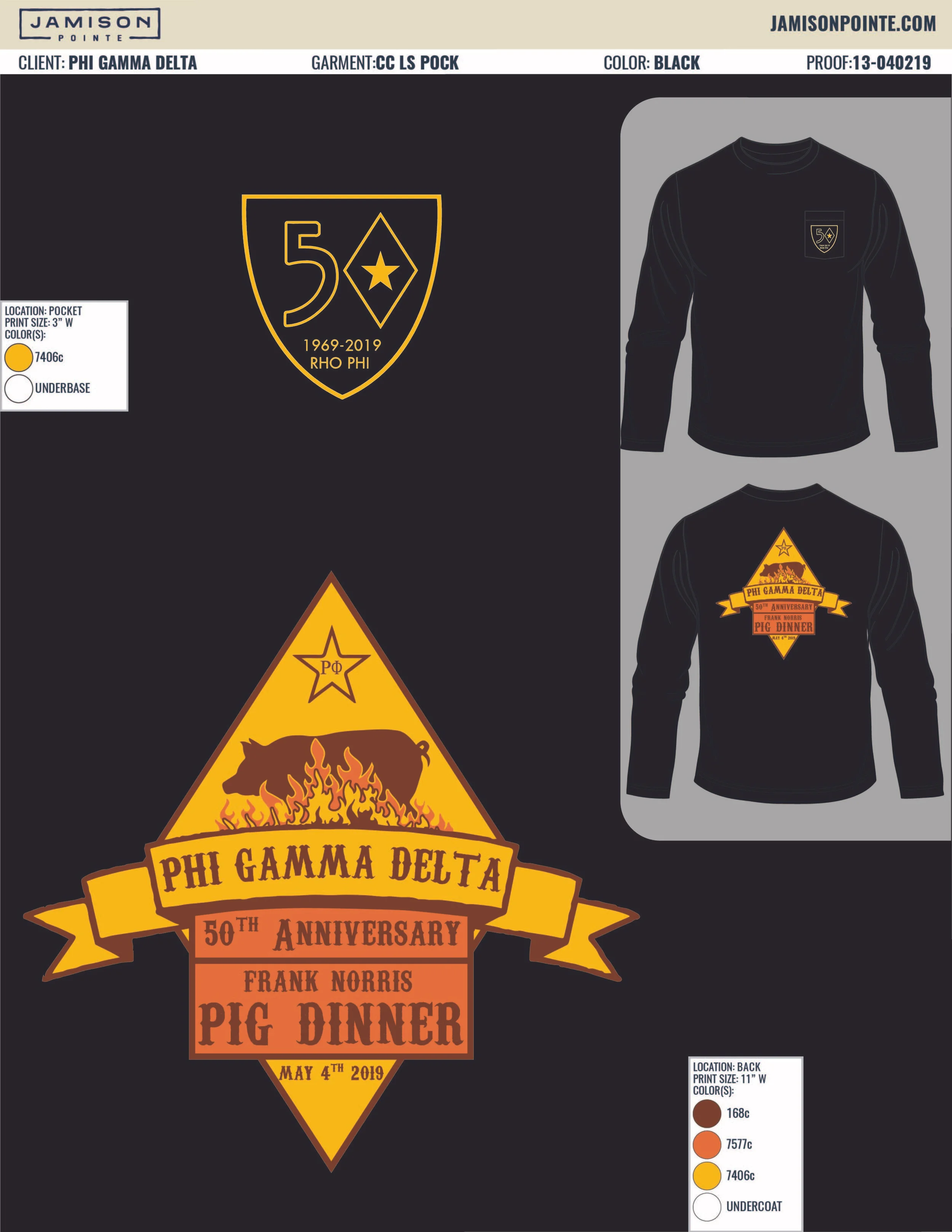 phi gamma delta shirts