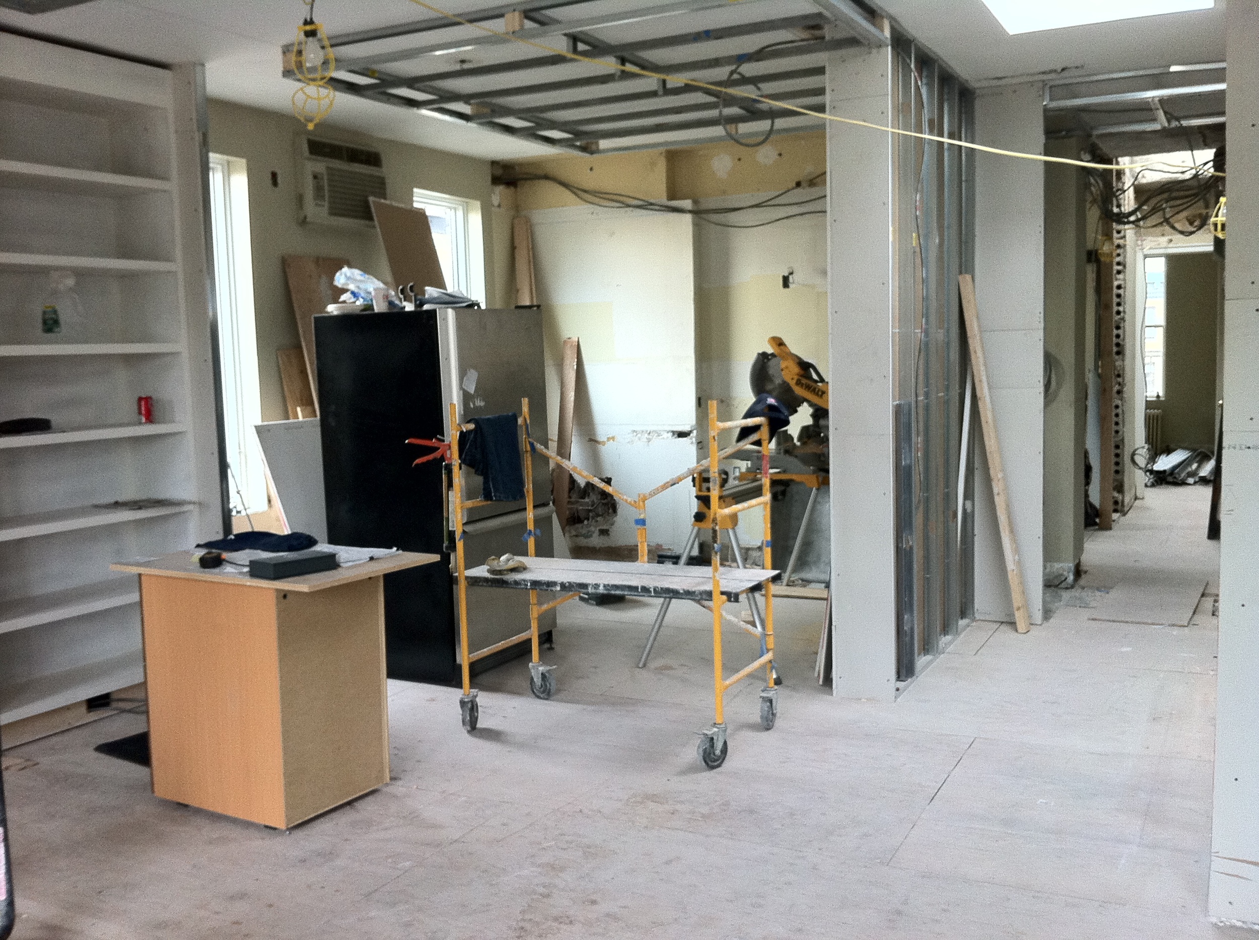 Kitchen - During Construction