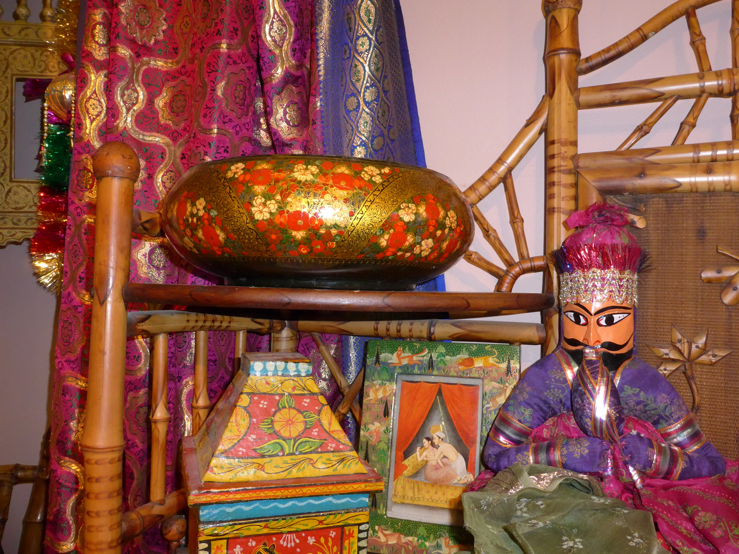 Silk & Gold Thread Wedding Sari from Jaipur 