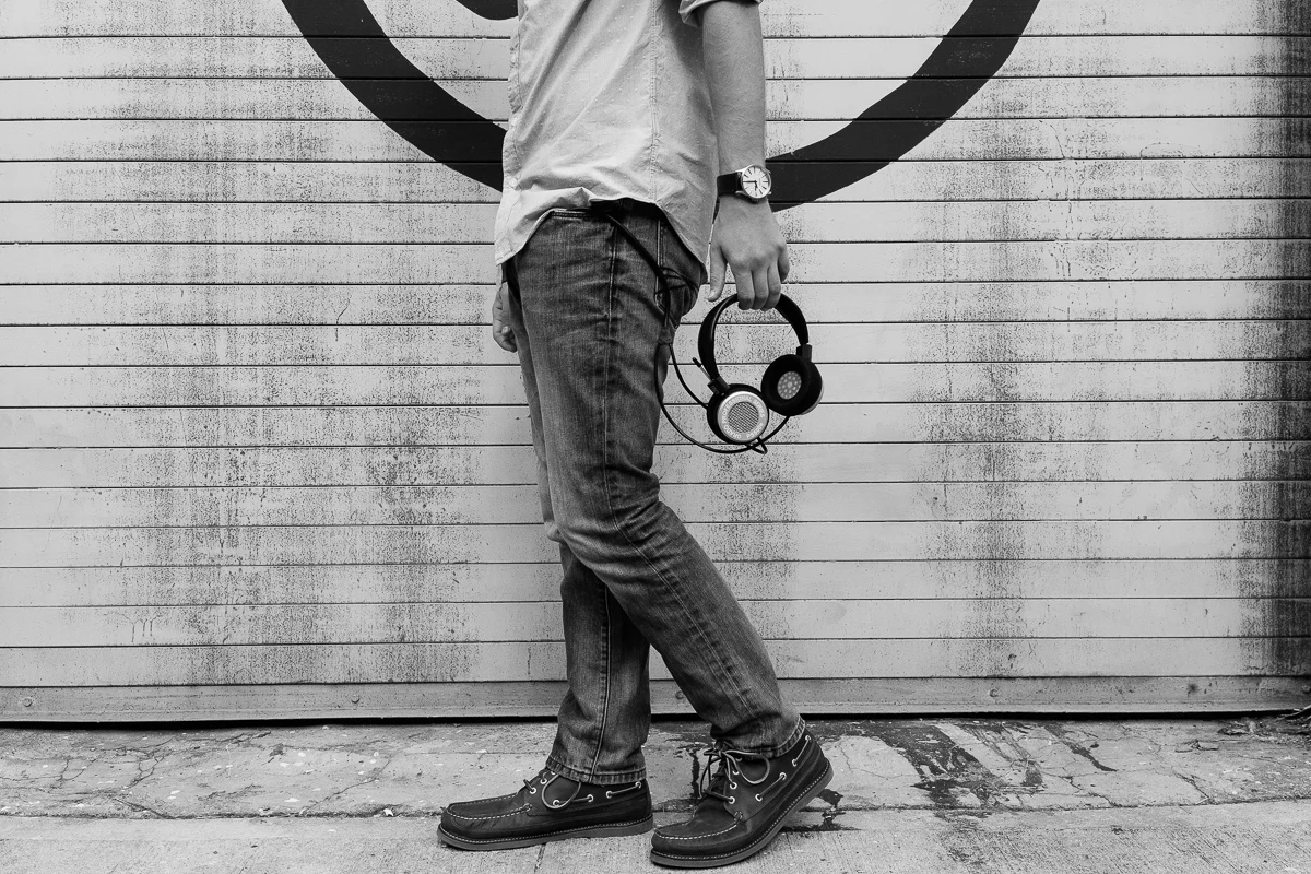 Jonathan Grado OK Yellow Grado Headphones Shoot