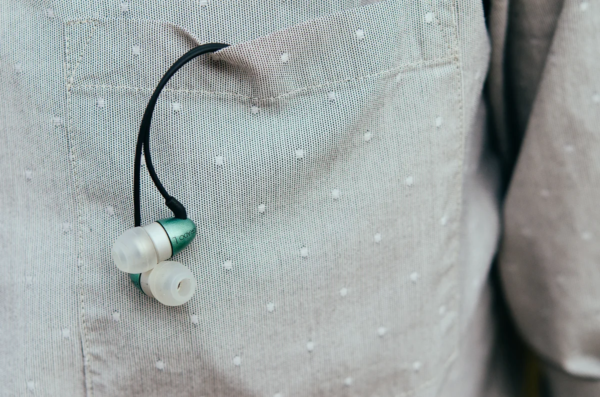 OK Yellow Grado Headphones Shoot