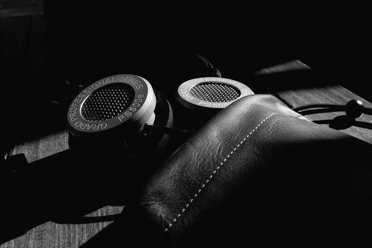 Grado PS500e with This Is Ground Leather Tomo