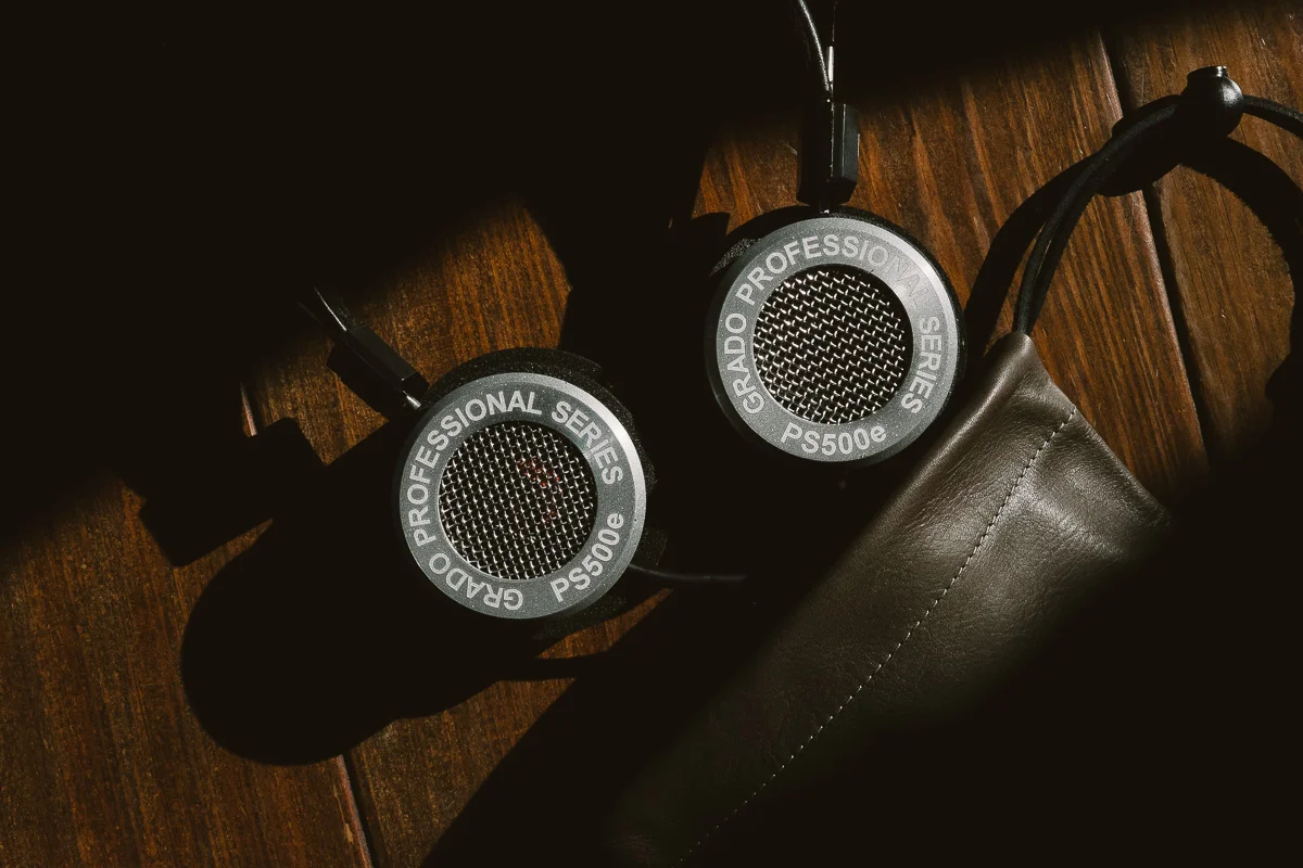 Grado PS500e with This Is Ground Leather Tomo