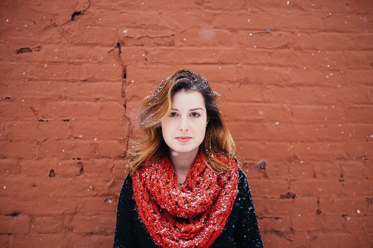 Tia Meyers Williamsburg Snow 2015