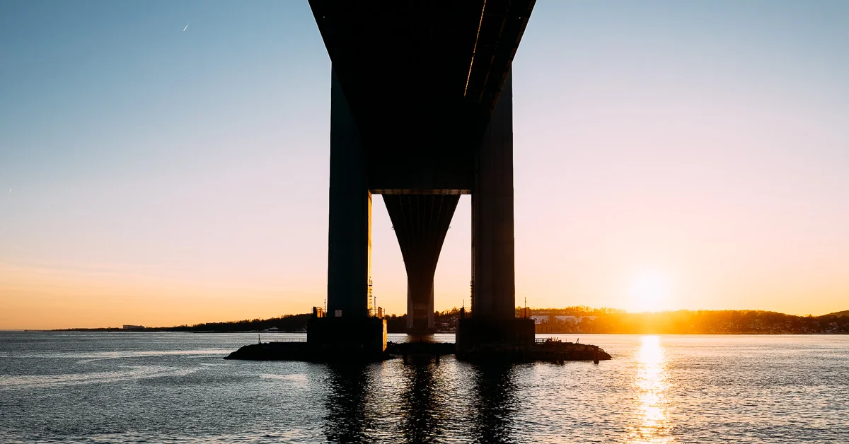 Verrazano Bridge at Sunset